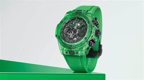 hublot verde esmeralda|Hublot vislumbra un futuro brillante con su nuevo Big .